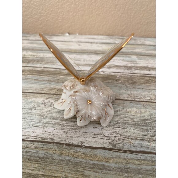 Lenox Gold Club Butterfly 2001 & Morning Dew Rhinestone Butterfly Figurines Lot - Picture 10 of 12